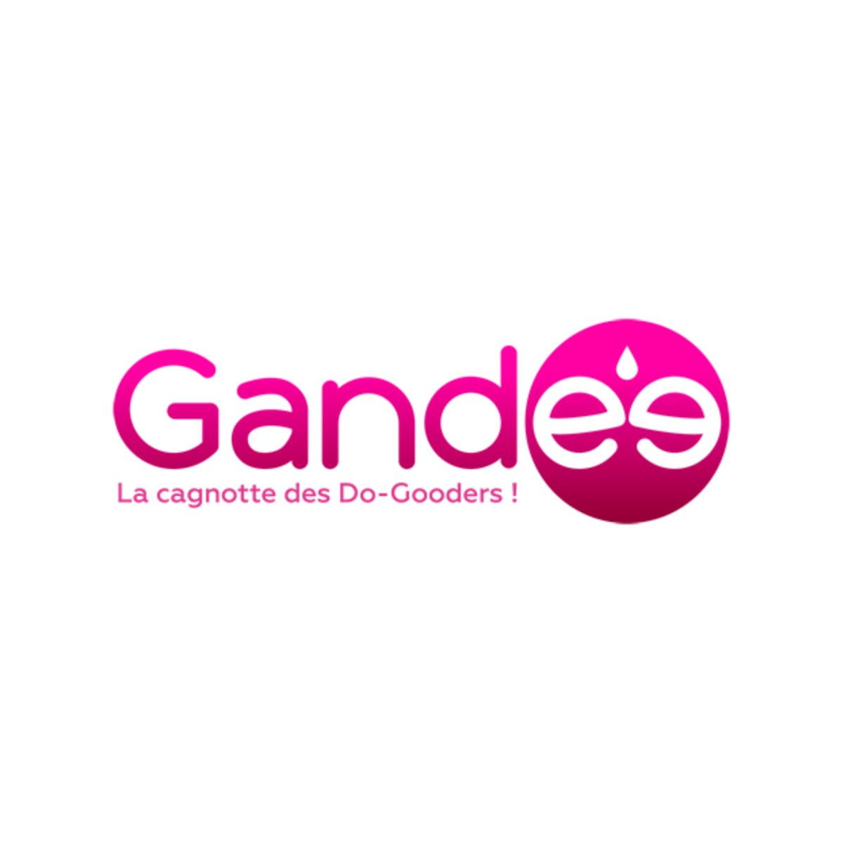 Logo de Gandee, plateforme de cagnottes solidaires.