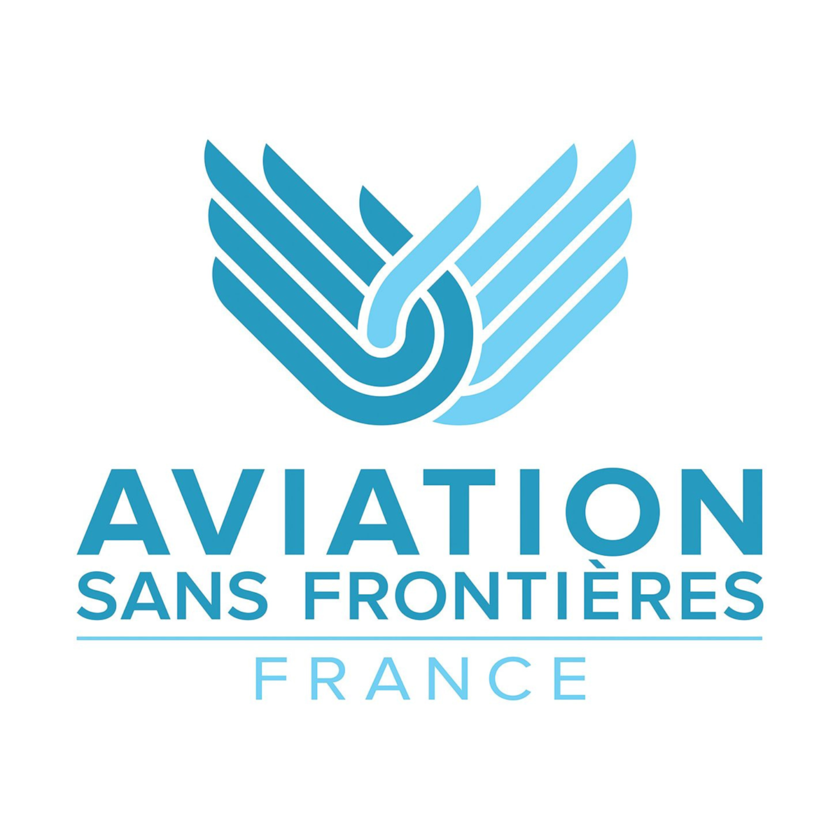 Logo aviation sans frontières France